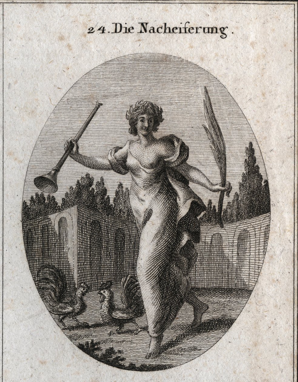 Allegorie van wedijver door Austrian School