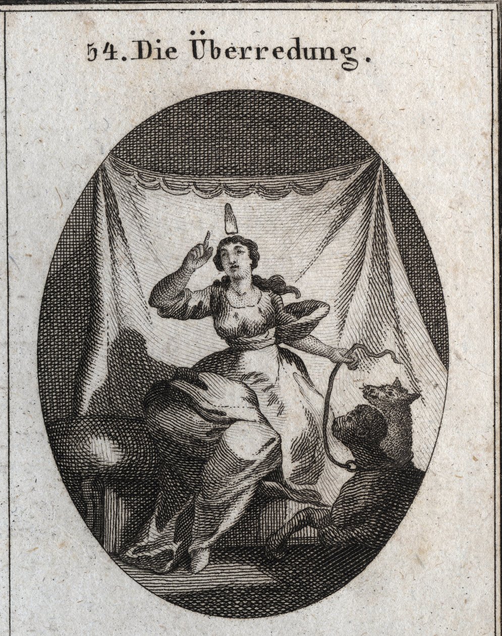 Allegorie van overtuiging door Austrian School
