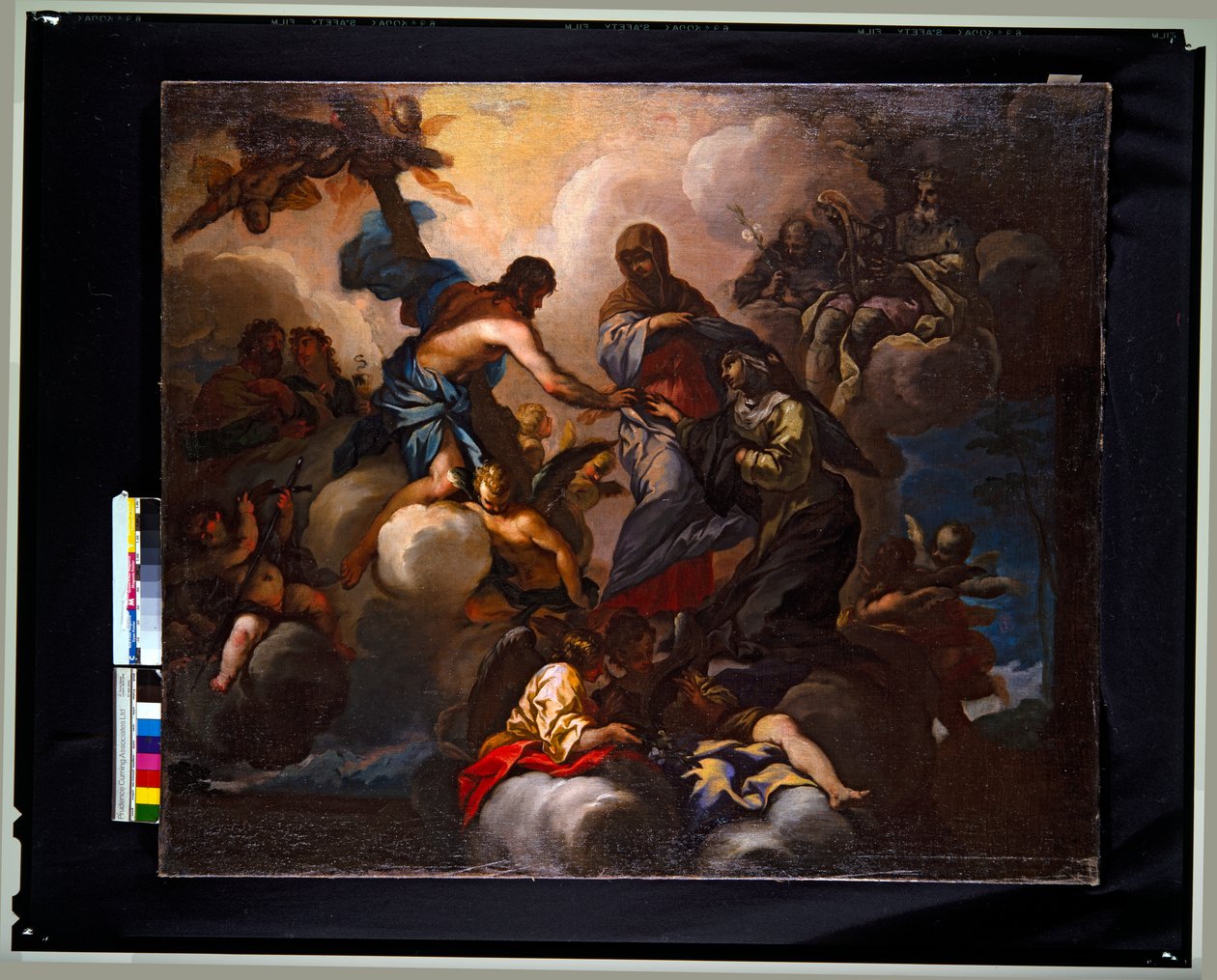 Mystieke Huwelijk van Sint-Catharina van Siena door Baldassare Franceschini