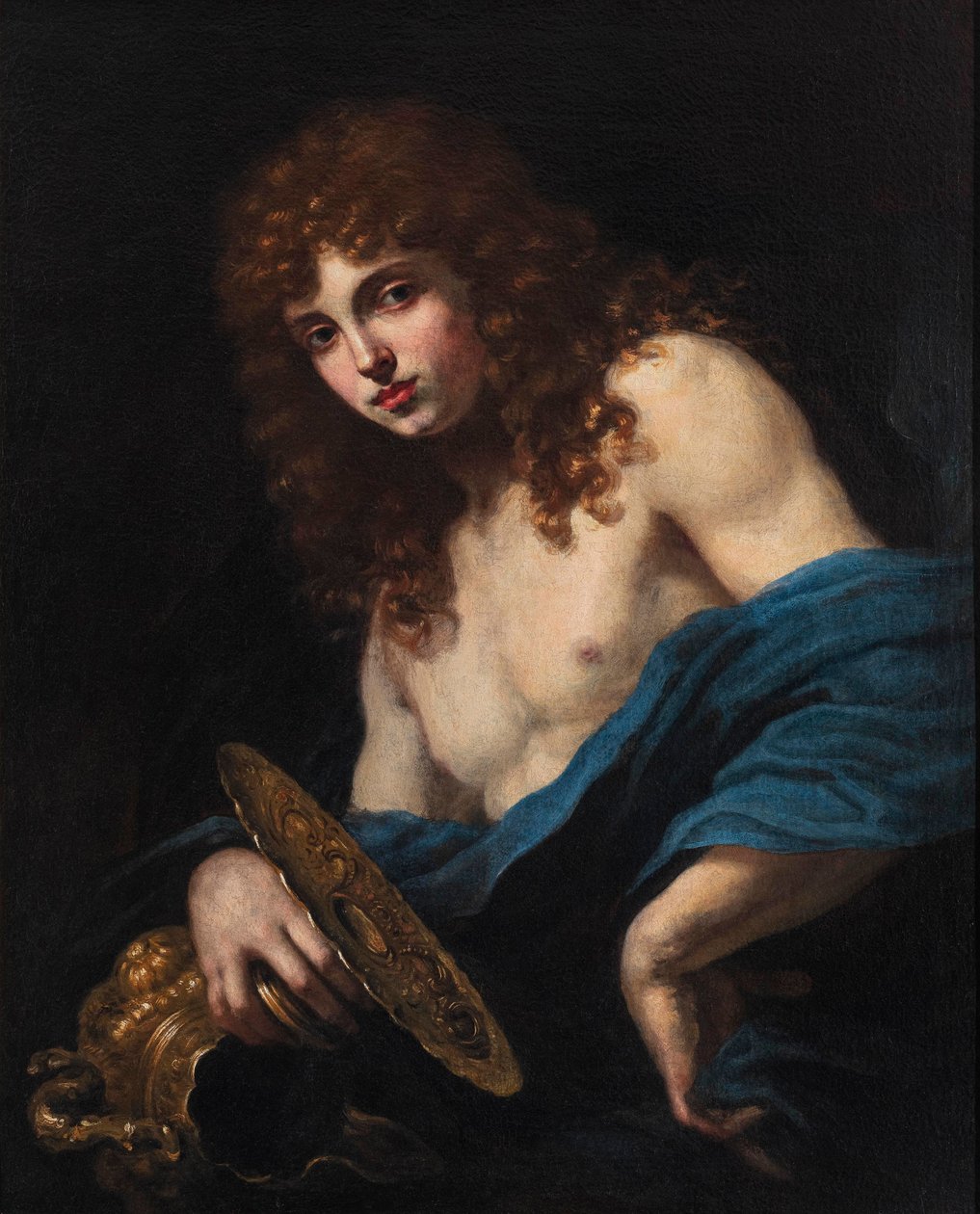 Portret van Markies Luigi di Alberto Altoviti als Ganymedes door Baldassare Franceschini