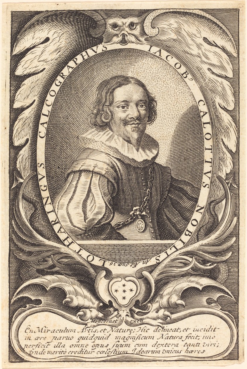 Jacques Callot door Balthasar Moncornet after Michel Lasne