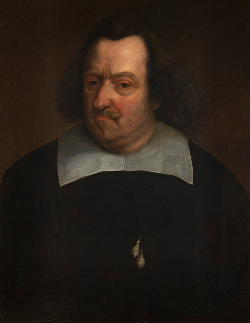 Portret van Jean-Jacques Chifflet 1588-1660, 1650 door Balthasar van Meurs