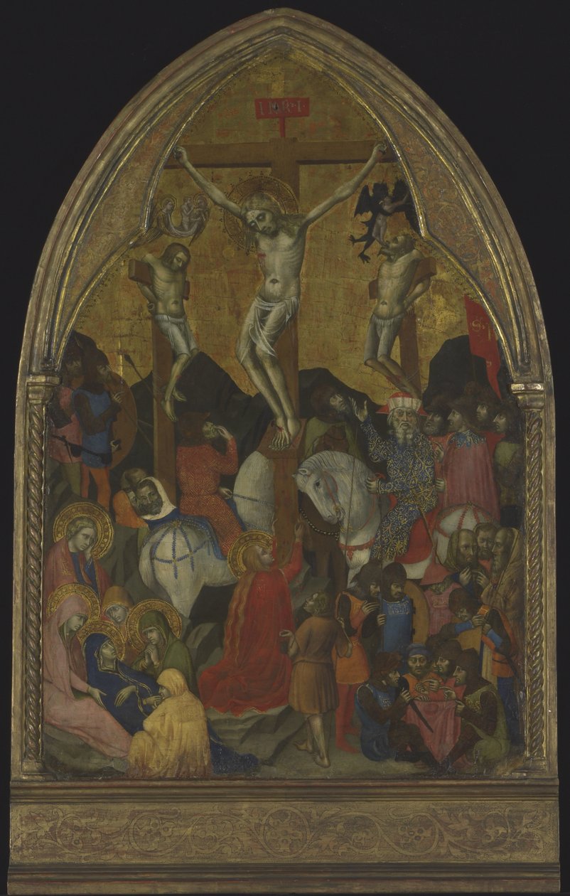 Kruisiging, ca. 1375 door Barnaba da Modena