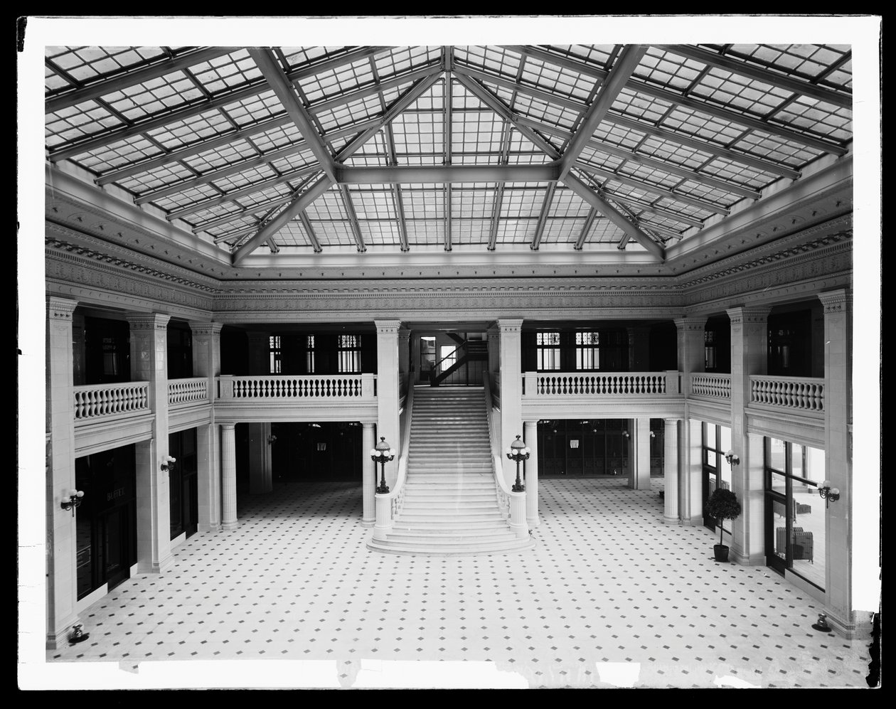 Illinois Theater Gebouw, Chicago, Illinois, VS, ca. 1905 door Barnes and Crosby
