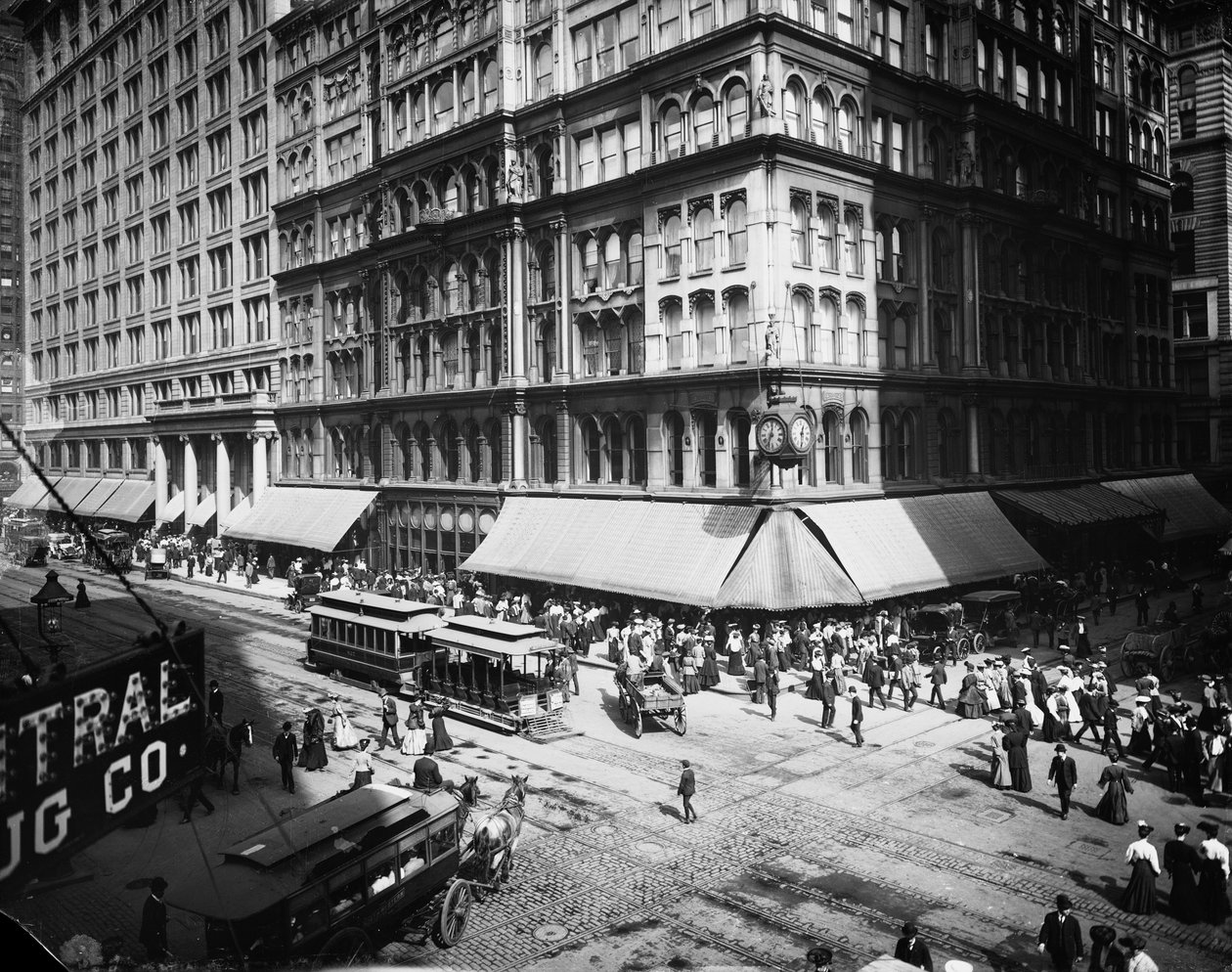 Marshall Field & Company, Chicago, Illinois, VS, ca. 1905 door Barnes and Crosby