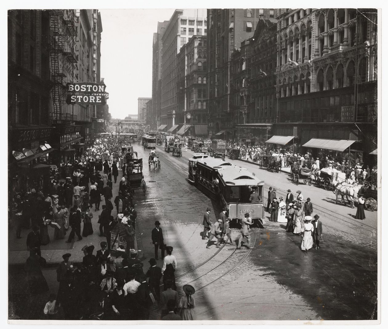 State Street, Chicago, Illinois, VS, ca. 1905 door Barnes and Crosby