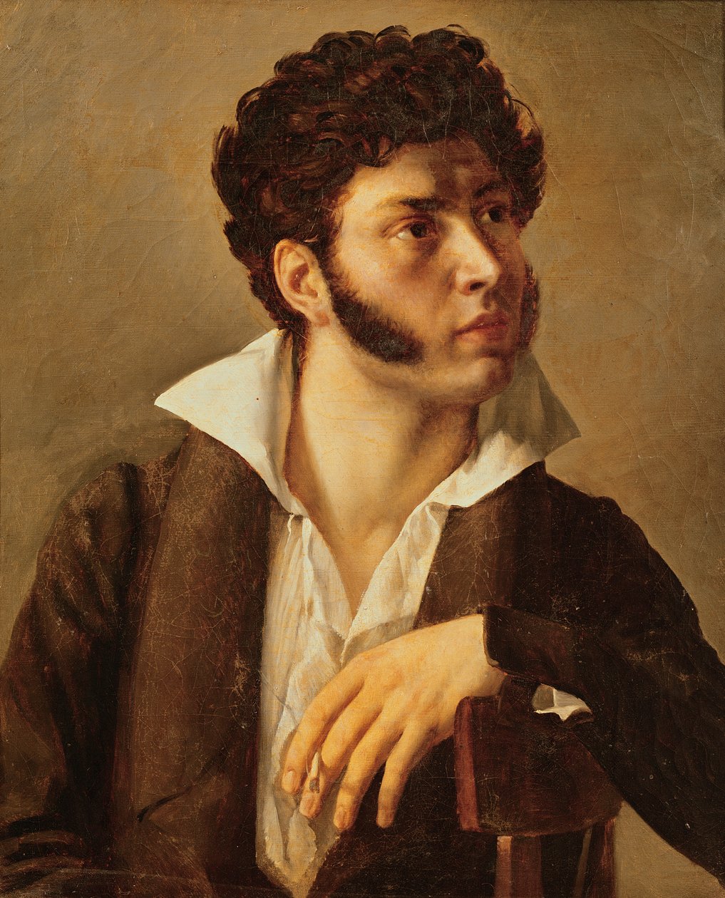 Portret van Francois-Barnabe Campmas door Baron Pierre-Narcisse Guerin