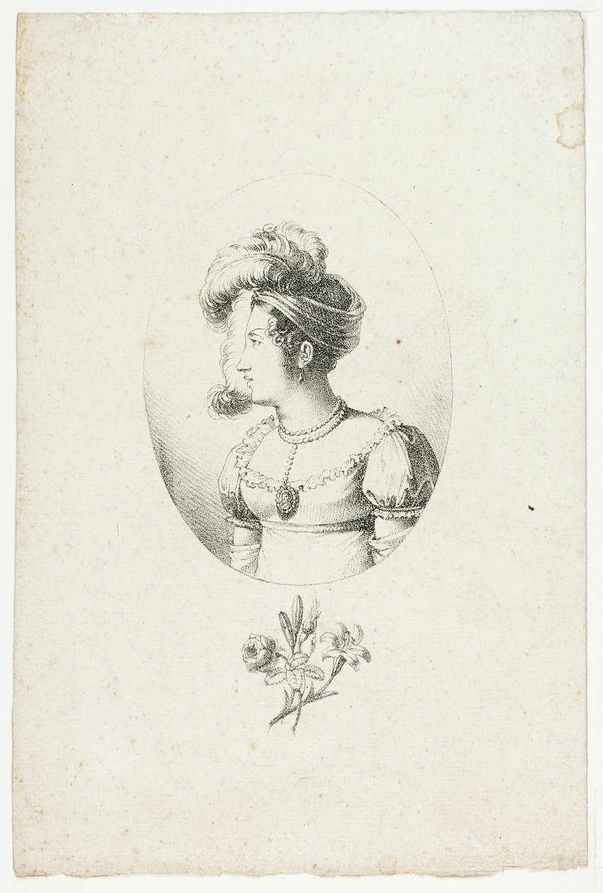 Portret van de Hertogin de Berry door Baron François Pascal Simon Gérard