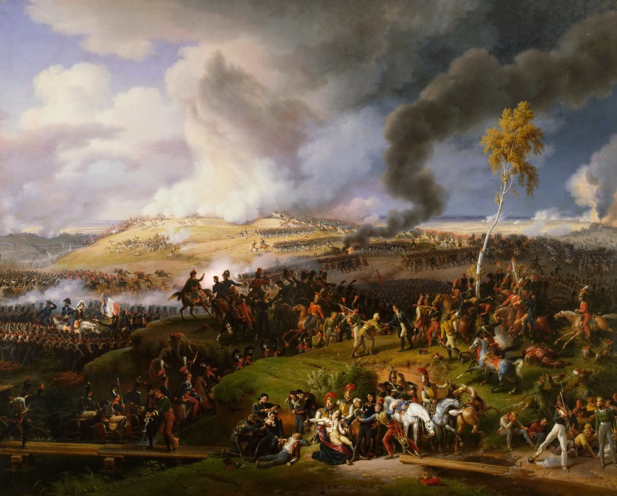 De Slag bij Borodino op 26 augustus 1812 door Baron Lejeune Louis François