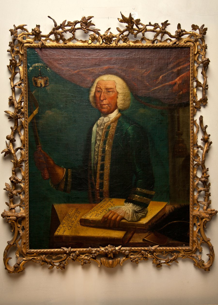 Zelfportret, c.1754-60 door Baron Reis Eisenberg