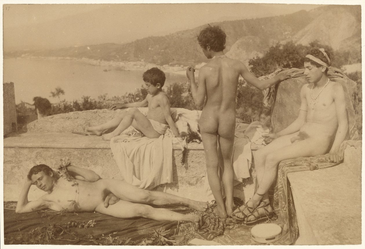 [Siciliaanse Jongens]. door Baron Wilhelm von Gloeden