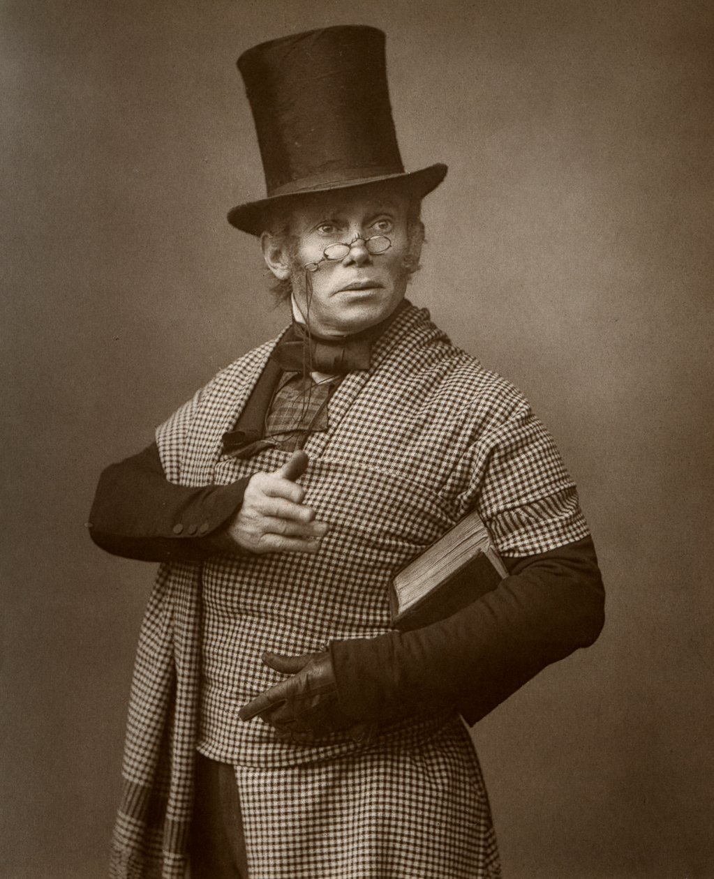 Britse acteur Felix Morris in One Change, 1886 door Barraud