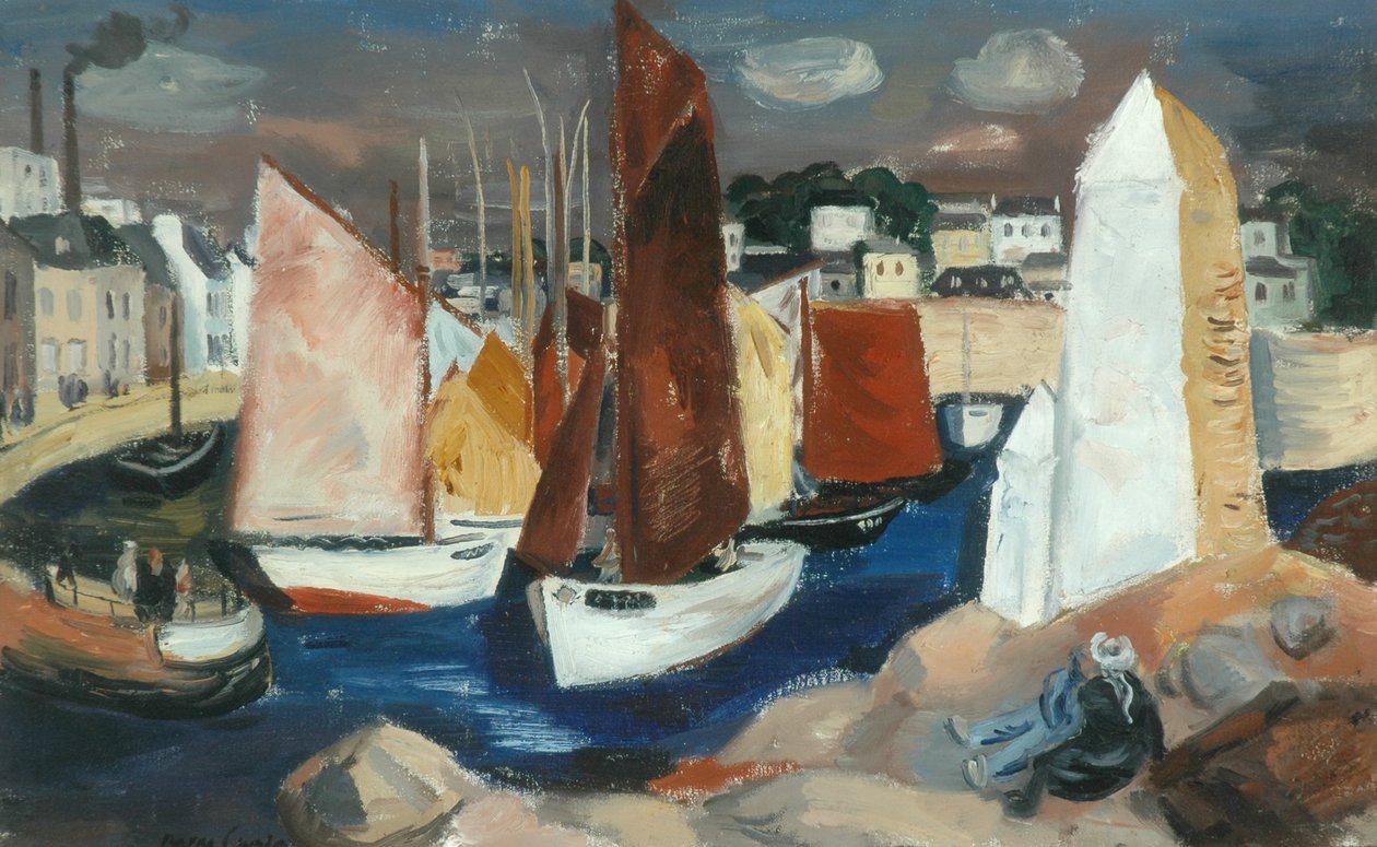 Haven van Concarneau door Barry Craig