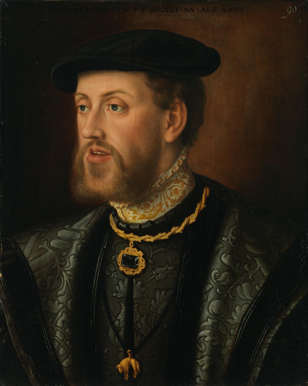Keizer Karel V door Barthel Beham
