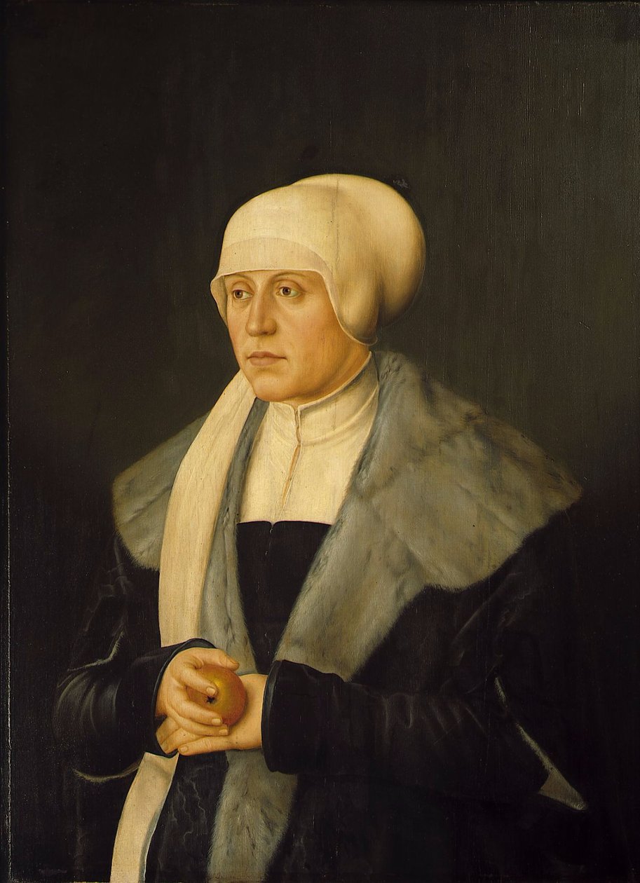 Kunigunde van Oostenrijk, echtgenote van hertog Albrecht IV van Beieren door Barthel Beham