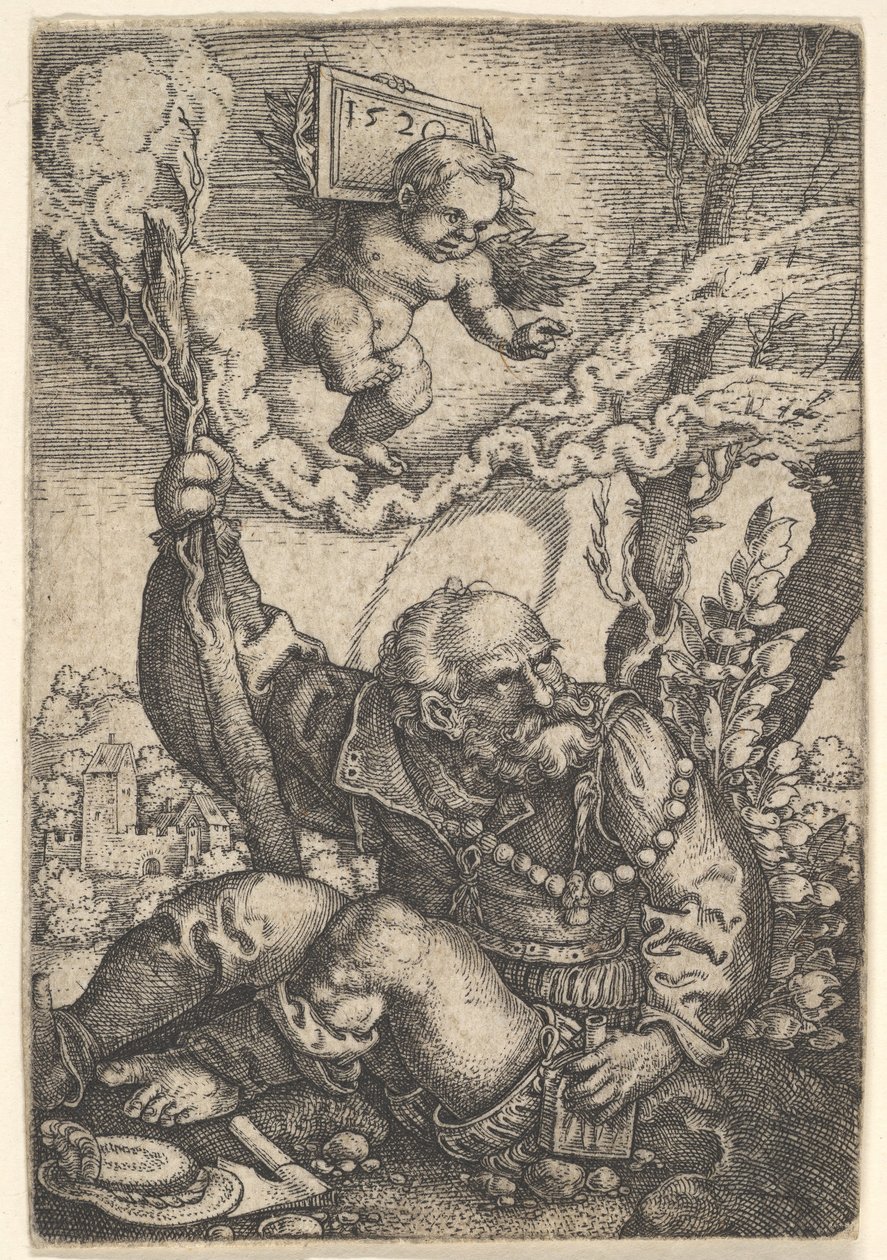 St. Christoffel door Barthel Beham