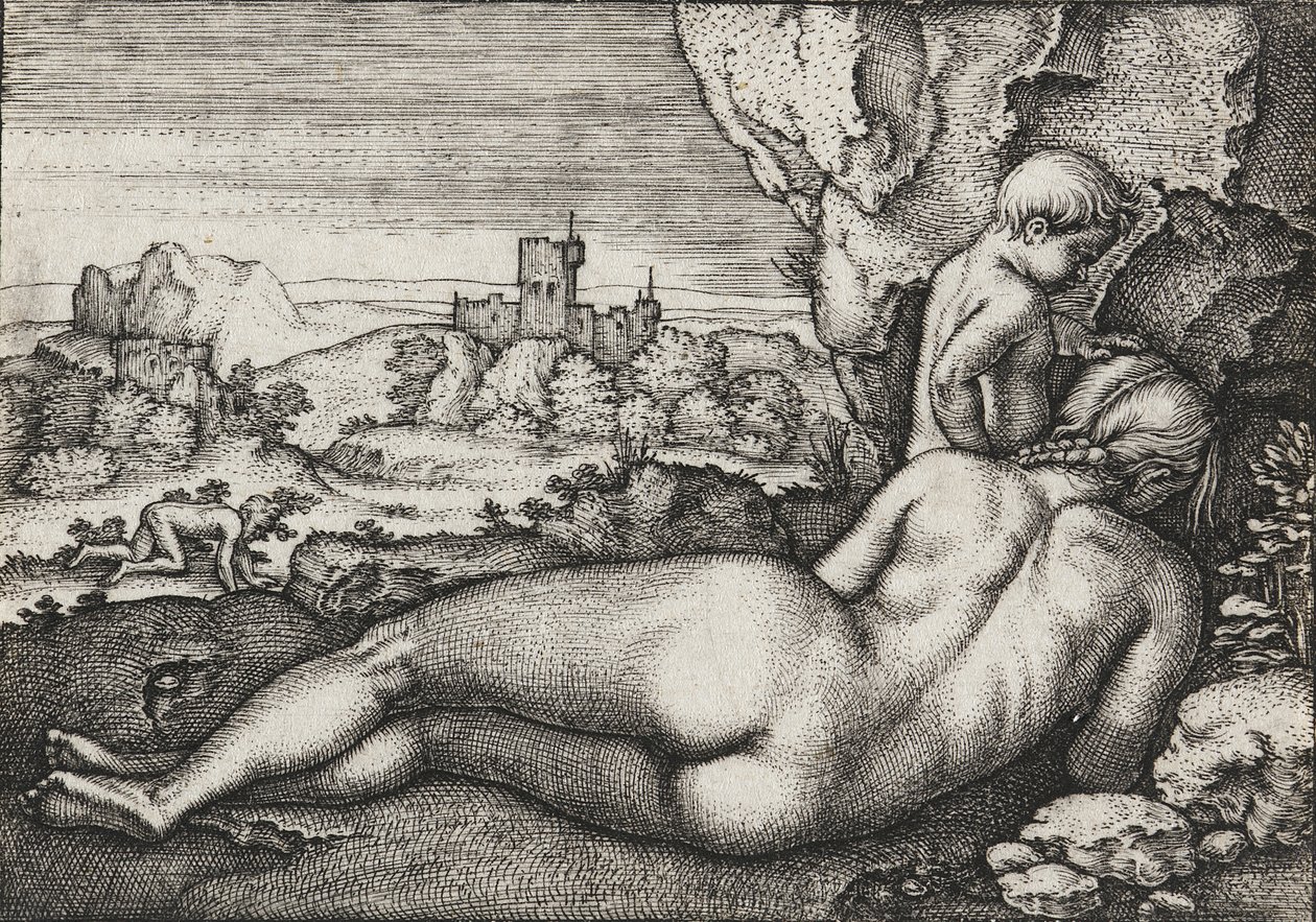 De boetedoening van de heilige Johannes Chrysostomus door Barthel Beham
