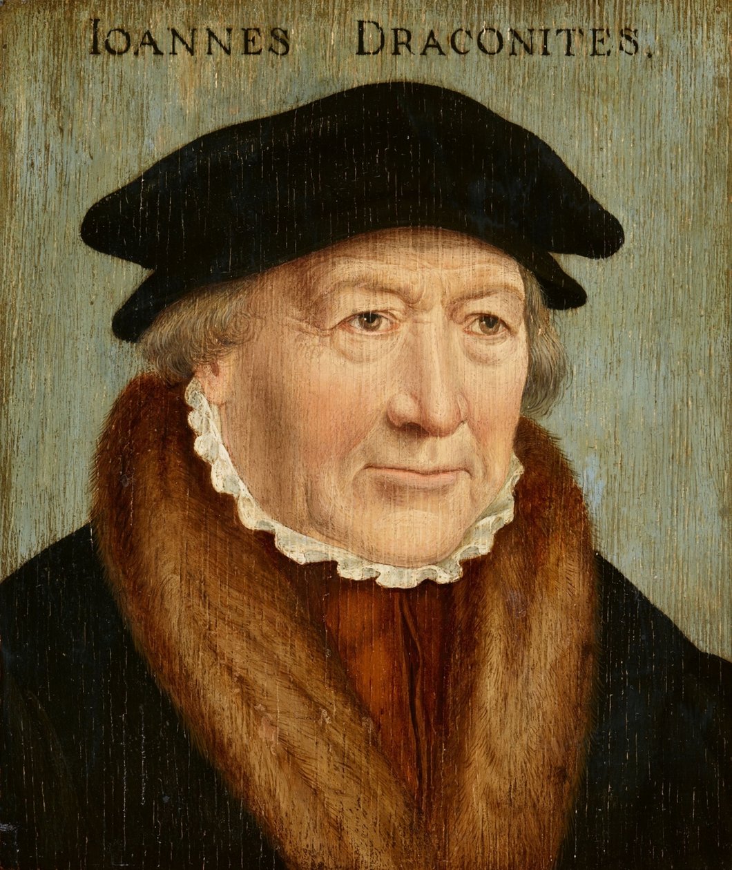 Portret van Johannes Draconieten door Bartholomaeus Bruyn the Elder