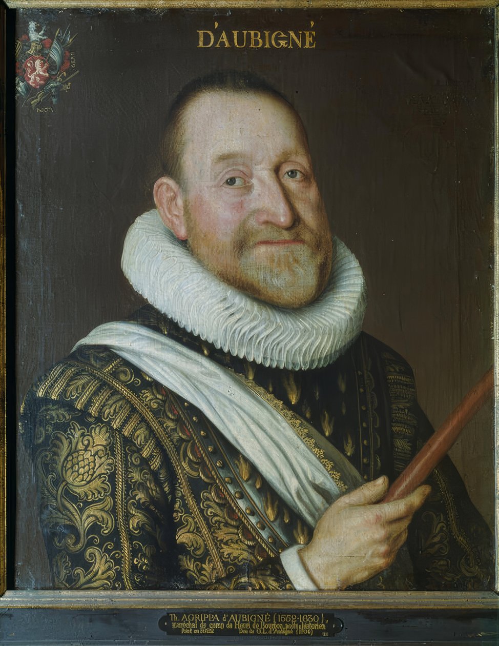 Théodore Agrippe d’Aubigné von Bartholomäus Sarburgh