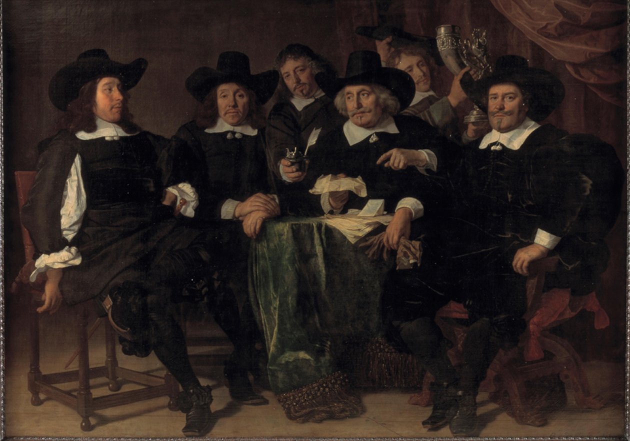 De overlieden van de Voetboogdoelen door Bartholomeus van der Helst