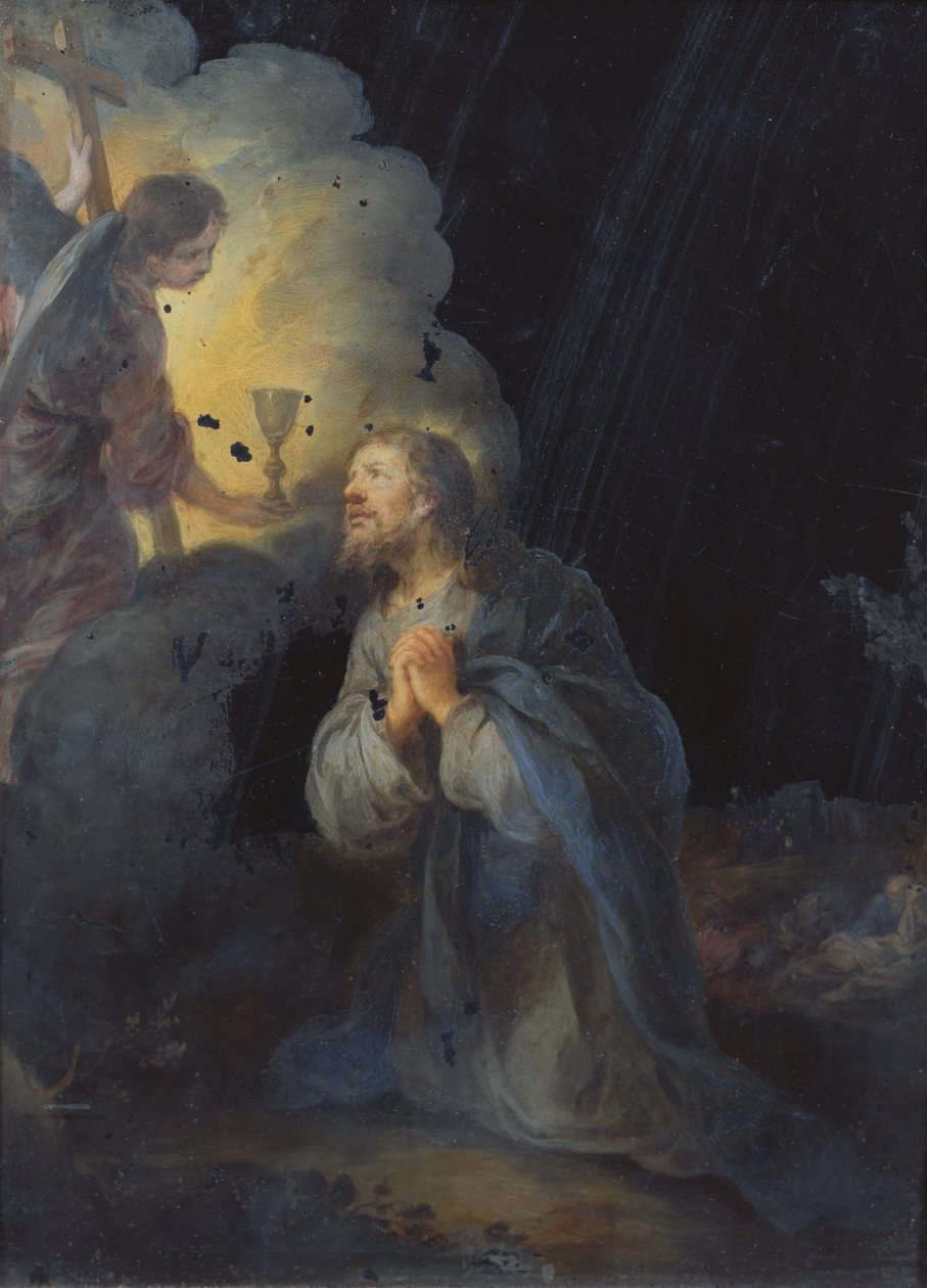 Christus in de Tuin van Olijven door Bartolomé Esteban Murillo