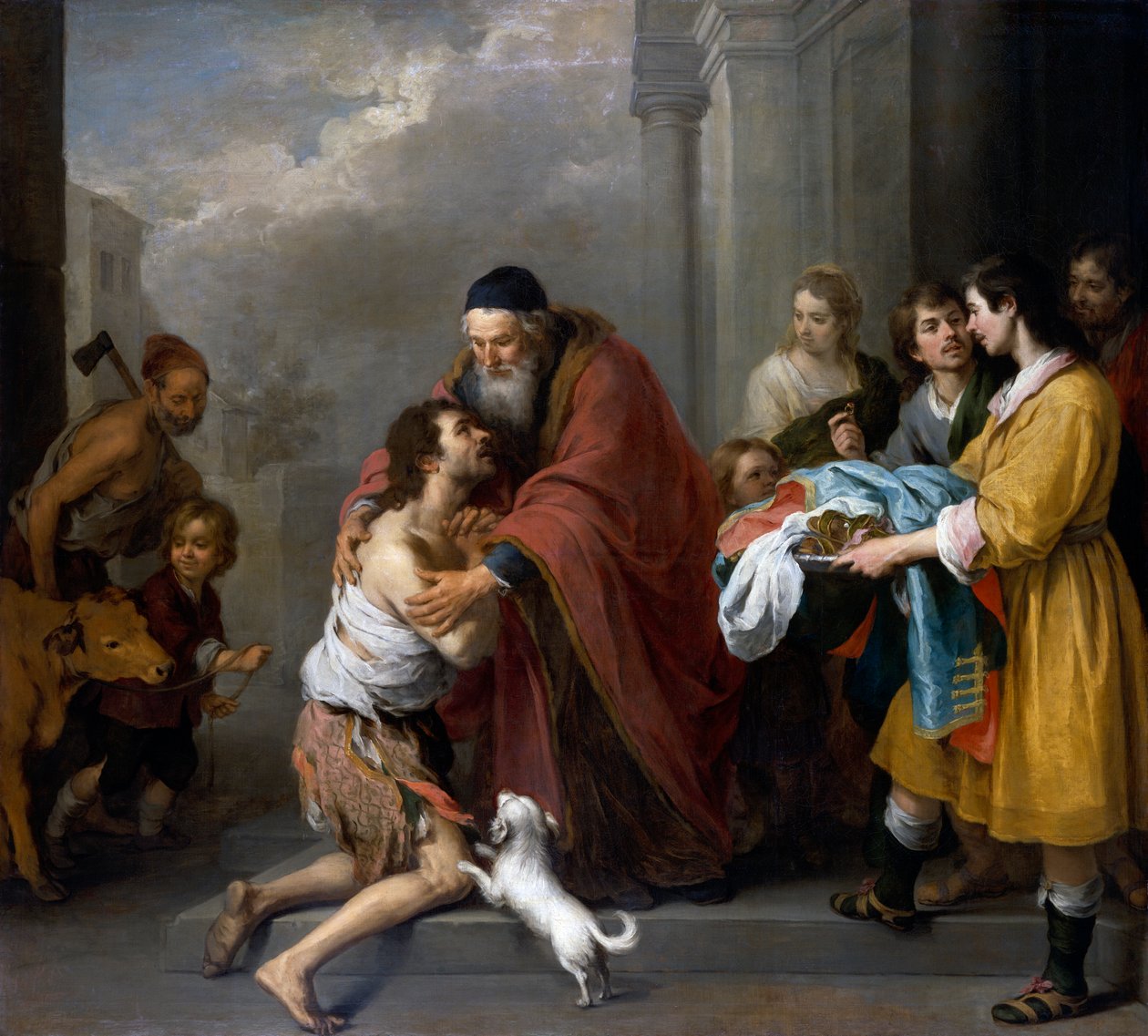 De terugkeer van de verloren zoon door Bartolomé Esteban Murillo