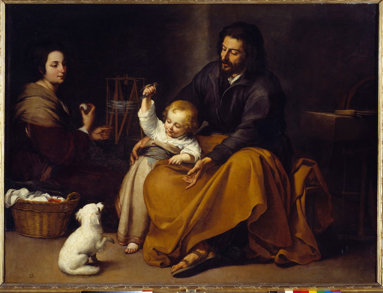 De Heilige Familie door Bartolomé Esteban Murillo