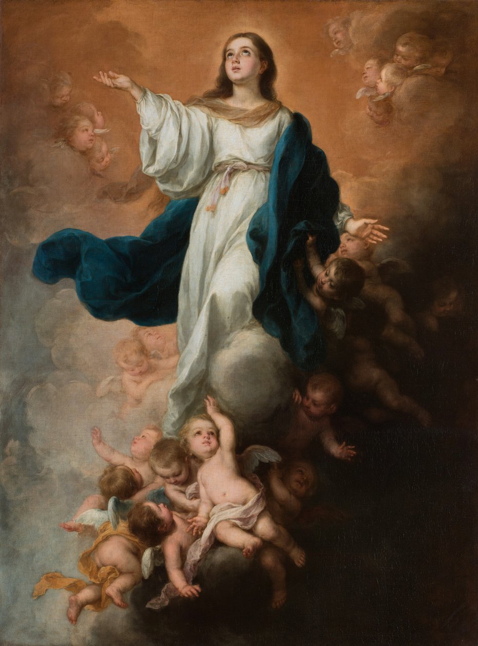 De onbevlekte ontvangenis van Walpole, ca. 1680 (olieverf op doek) door Bartolomé Esteban Murillo