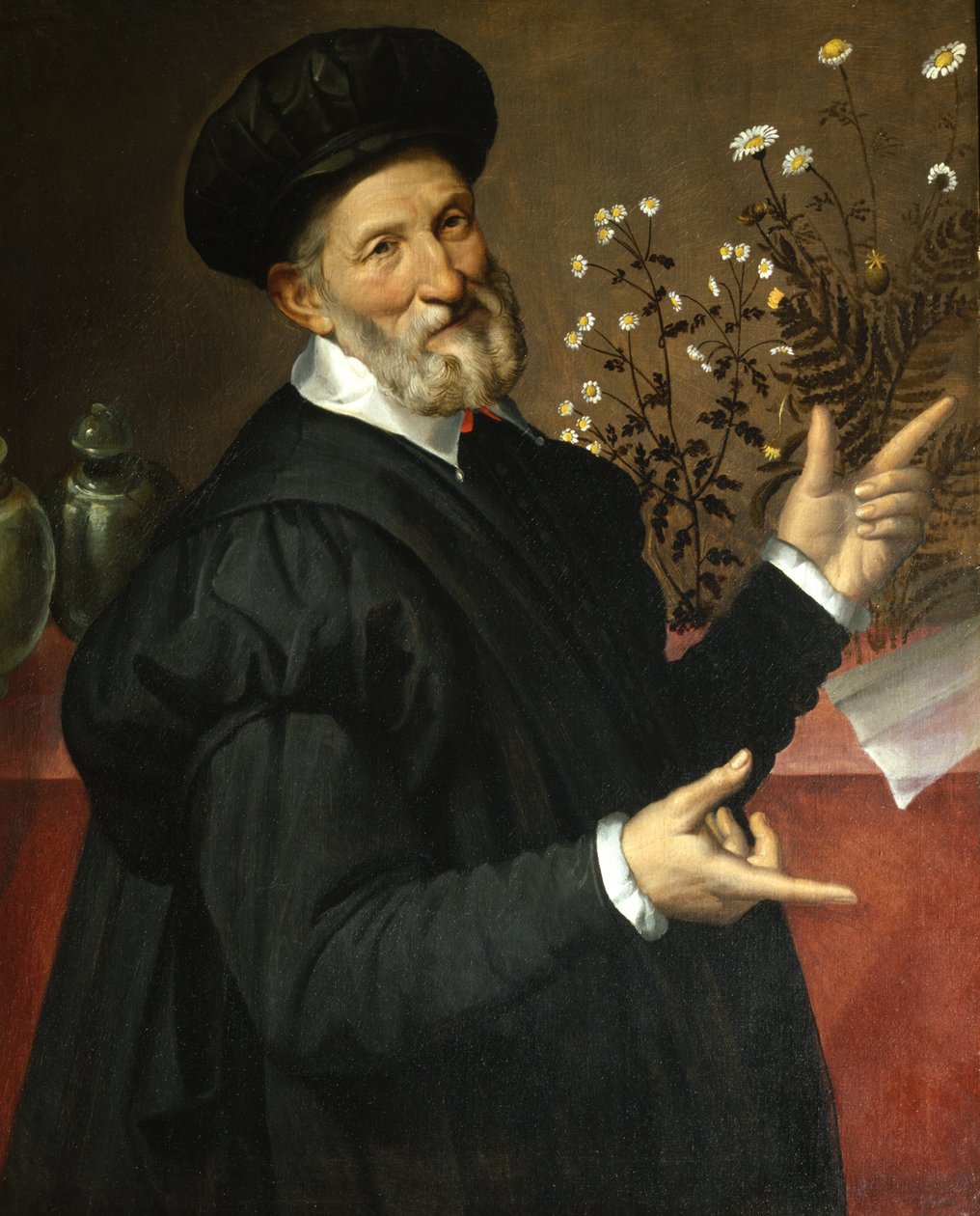 De Botanist, 1570 door Bartolomeo Passarotti