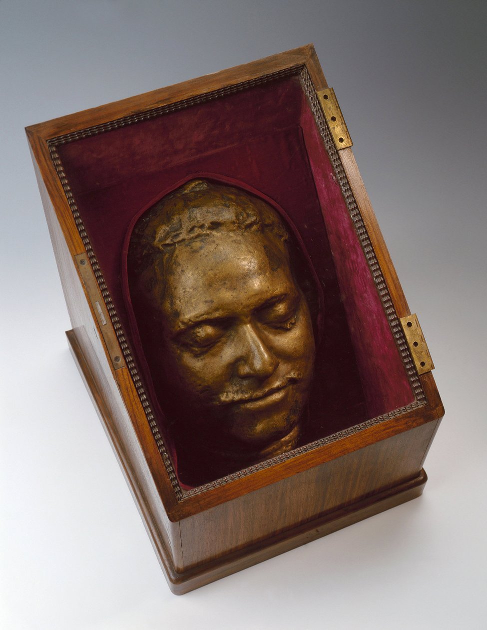 Doodsmasker van Peter I door Bartolomeo Carlo conte Rastrelli