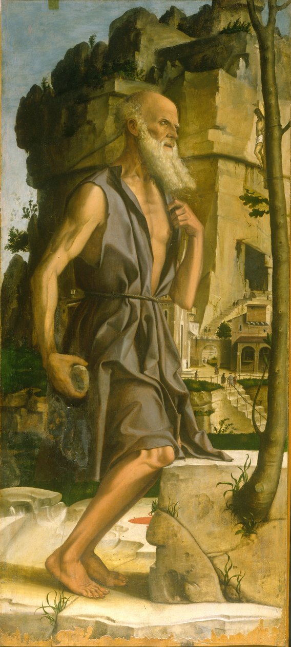 Sint Hiëronymus door Bartolomeo Montagna