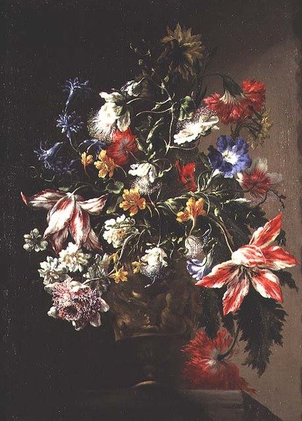Boeket bloemen door Bartolomeo Perez