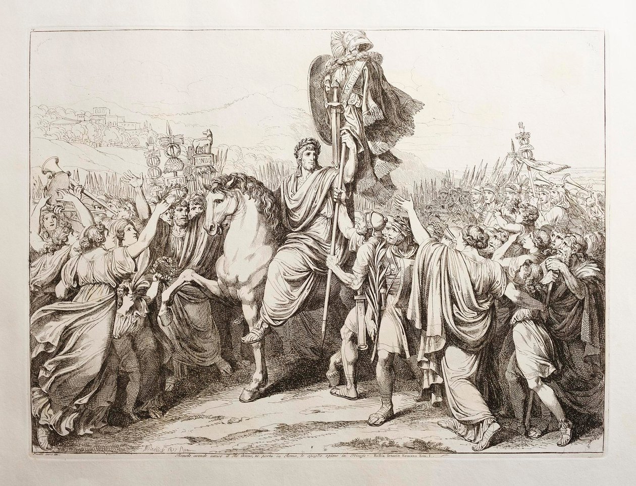 Zonder titel door Bartolomeo Pinelli