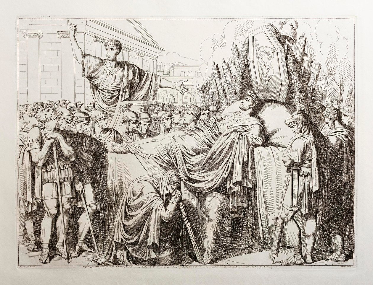 Zonder titel door Bartolomeo Pinelli