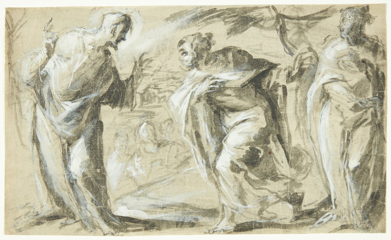 De Roeping van Petrus en Andreas door Bartolomeo Salvestrini