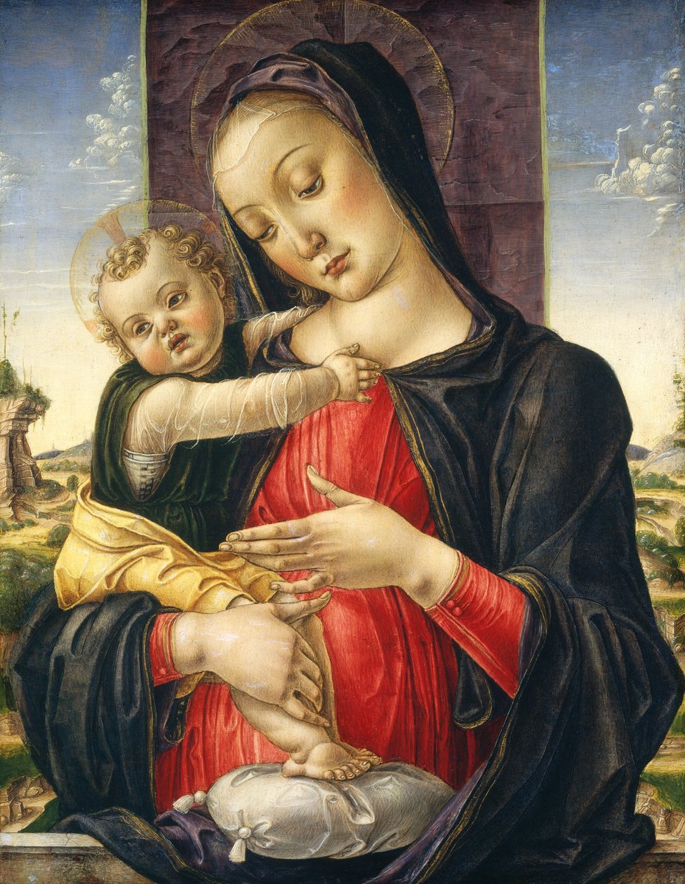 Madonna en Kind door Bartolomeo Vivarini