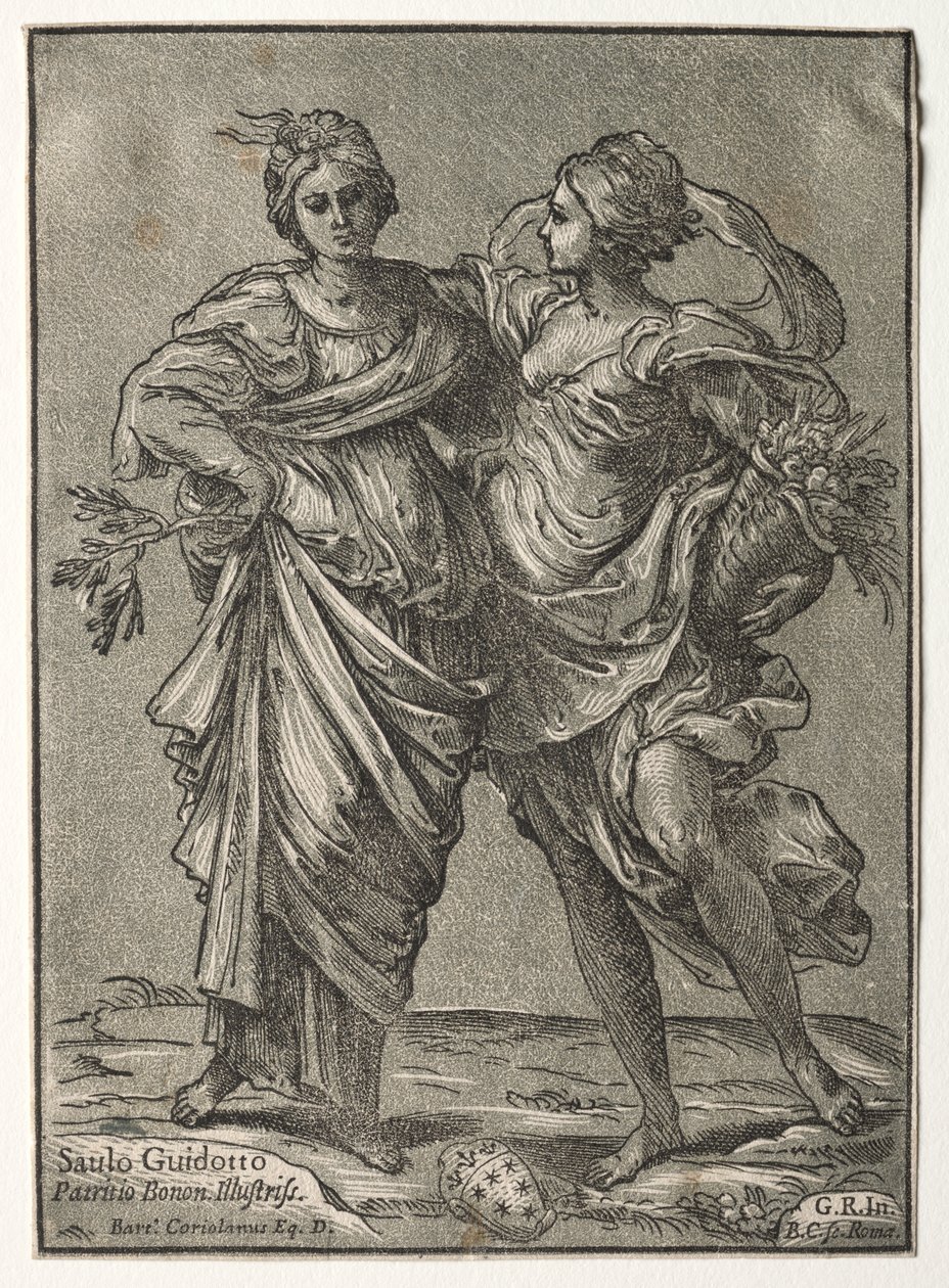 Alliantie van Vrede en Overvloed door Bartolommeo Coriolano