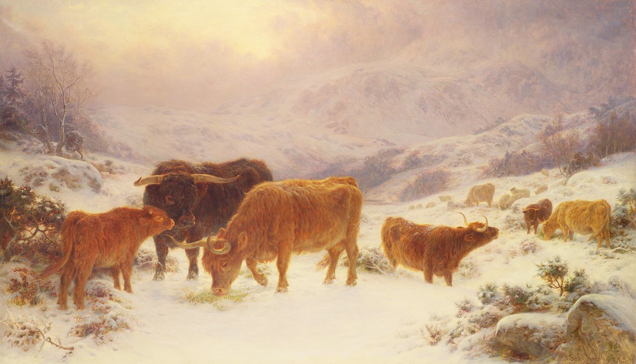 Moeilijke tijden, 1898 door Basil Bradley