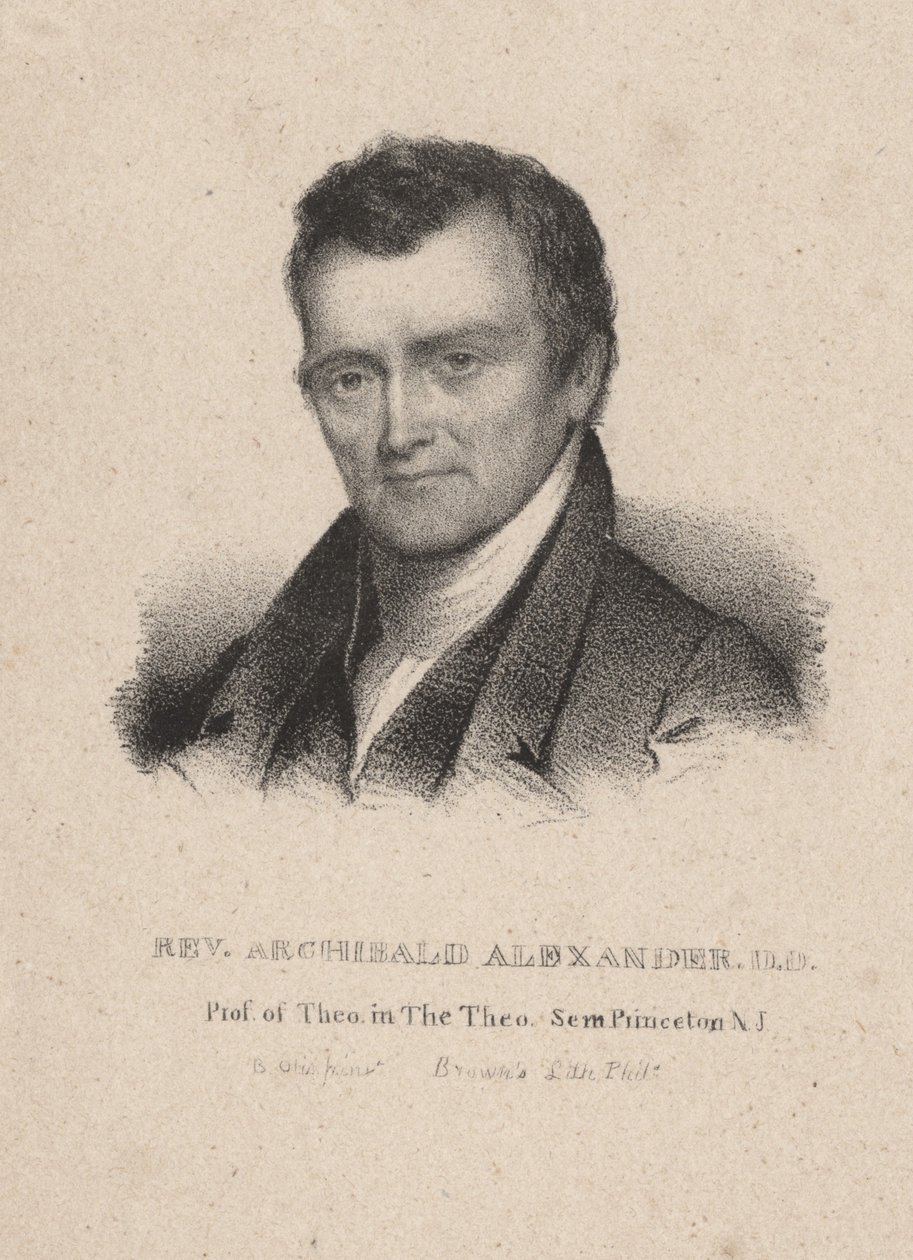 Ds. Archibald Alexander, D.D. door Bass Otis
