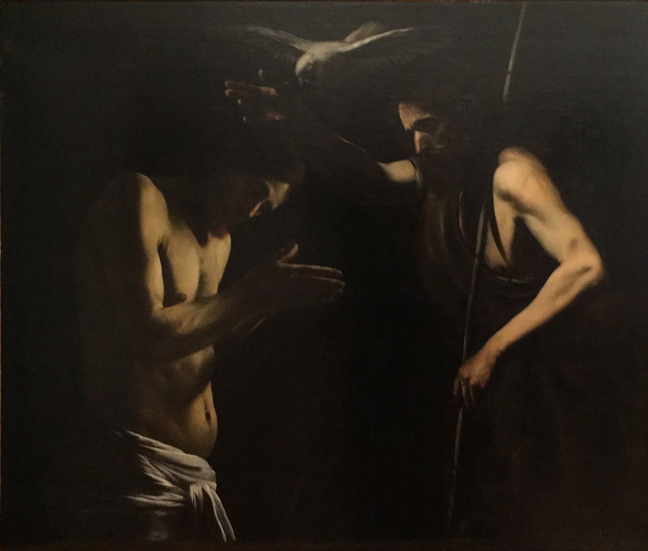De doop van Christus door Battistello Caracciolo