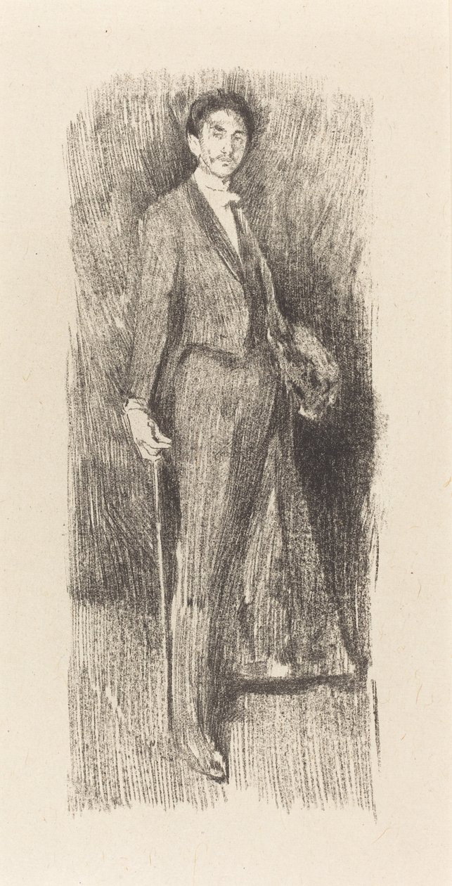 Graaf Robert de Montesquiou door Beatrice Godwin Whistler after James McNeill Whislter