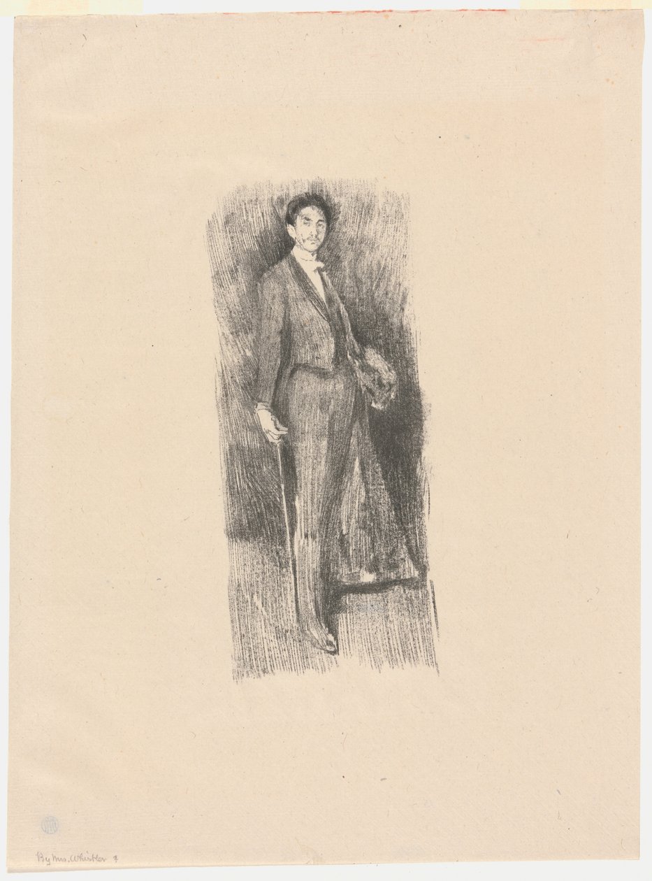 Graaf Robert de Montesquiou door Beatrix Godwin Whistler
