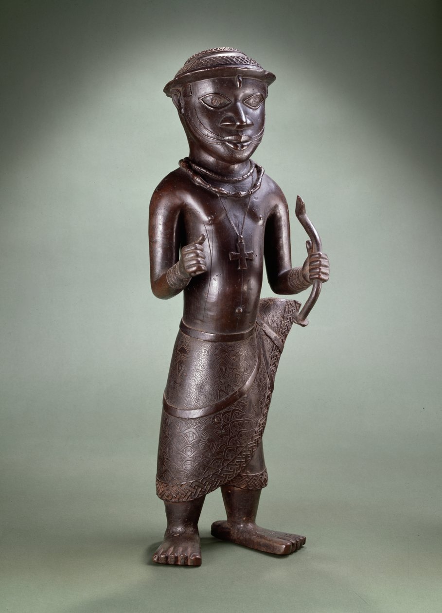 Boodschapper (brons) door Benin