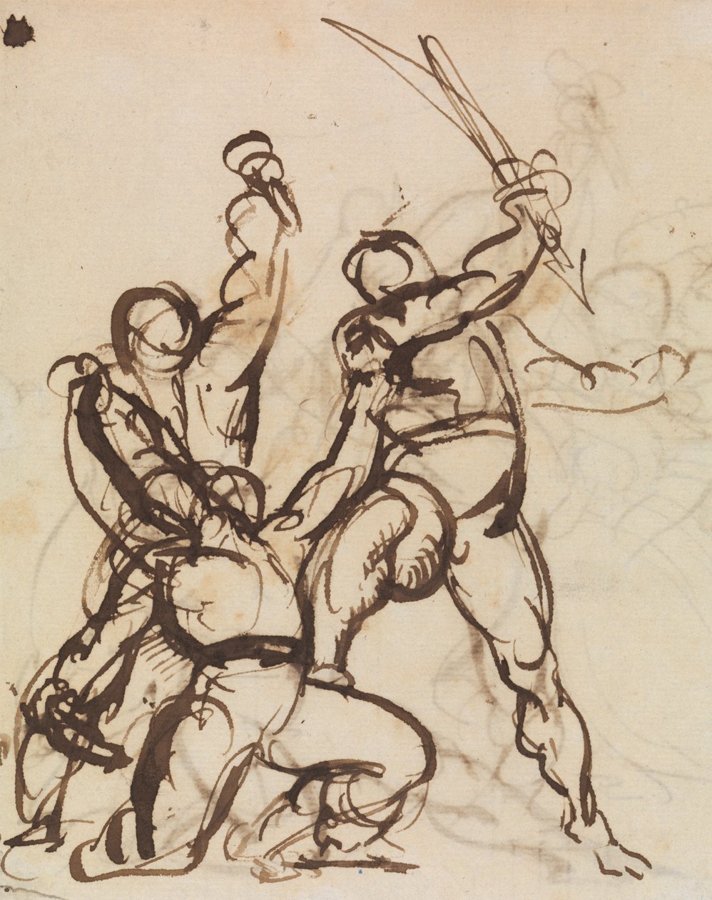 Studie van een Slag door Benjamin Robert Haydon