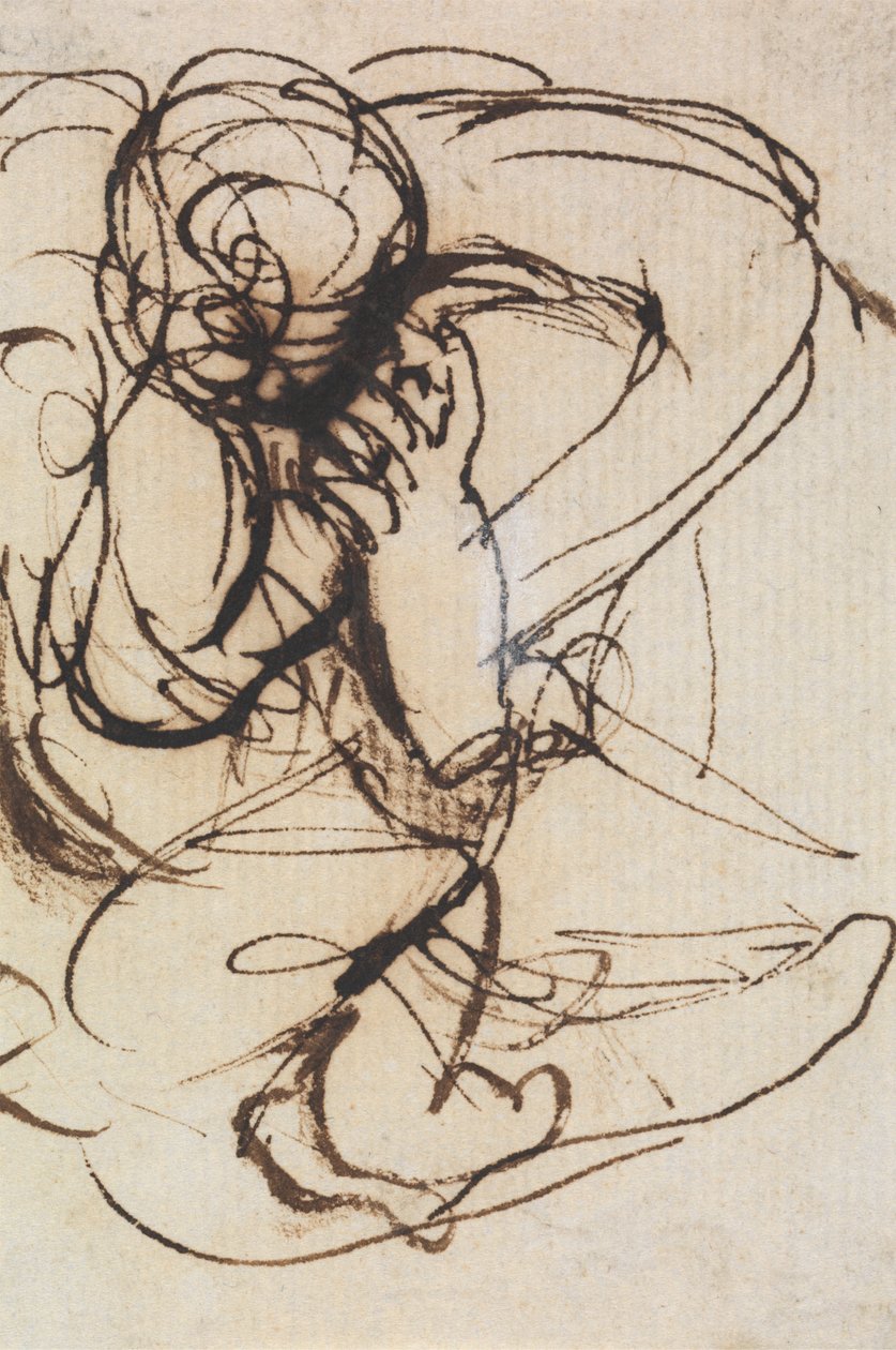Studie van een figuur door Benjamin Robert Haydon