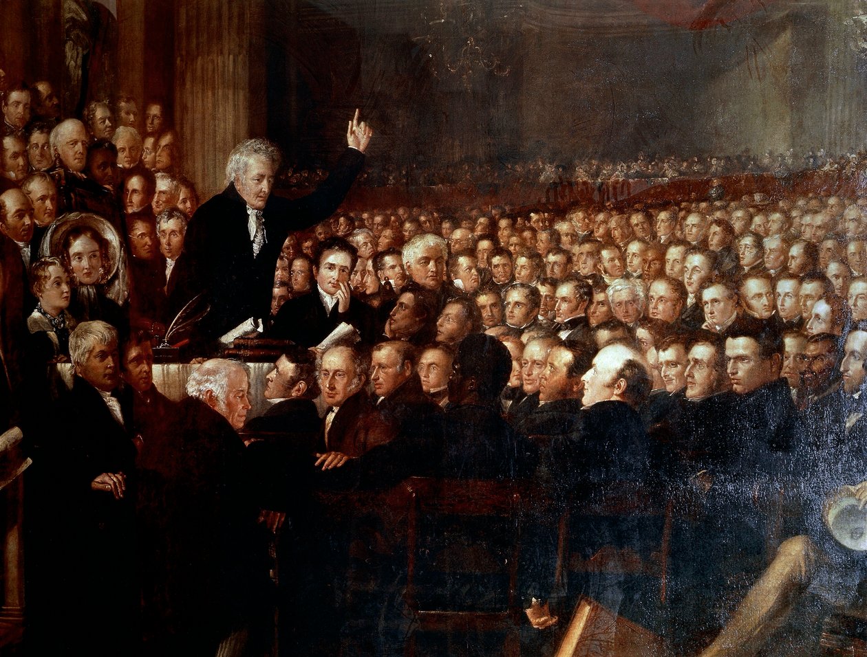 De Anti-Slavernij Vereniging Conventie door Benjamin Robert Haydon