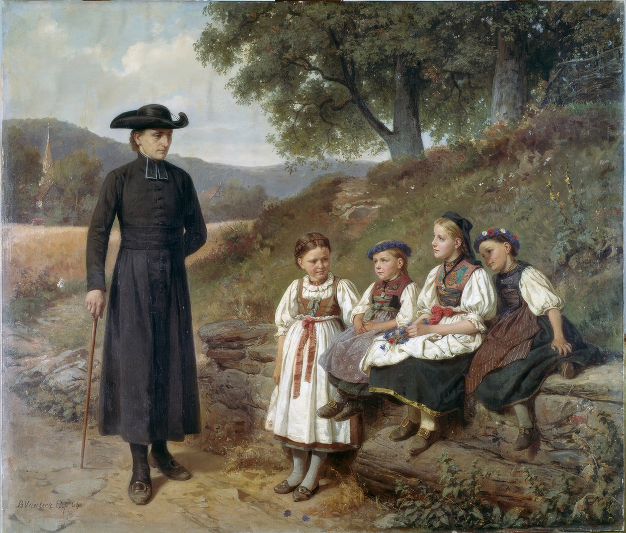 Zomerzondag door Benjamin Vautier
