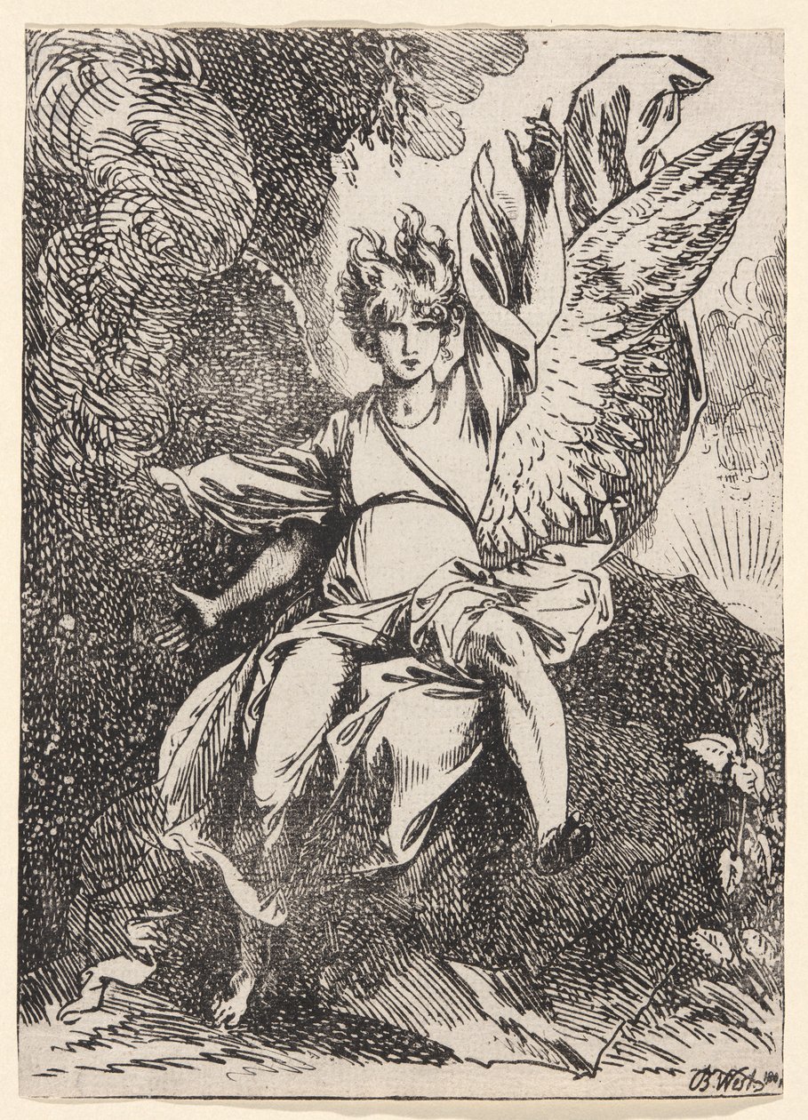 Engel van de Opstanding door Benjamin West