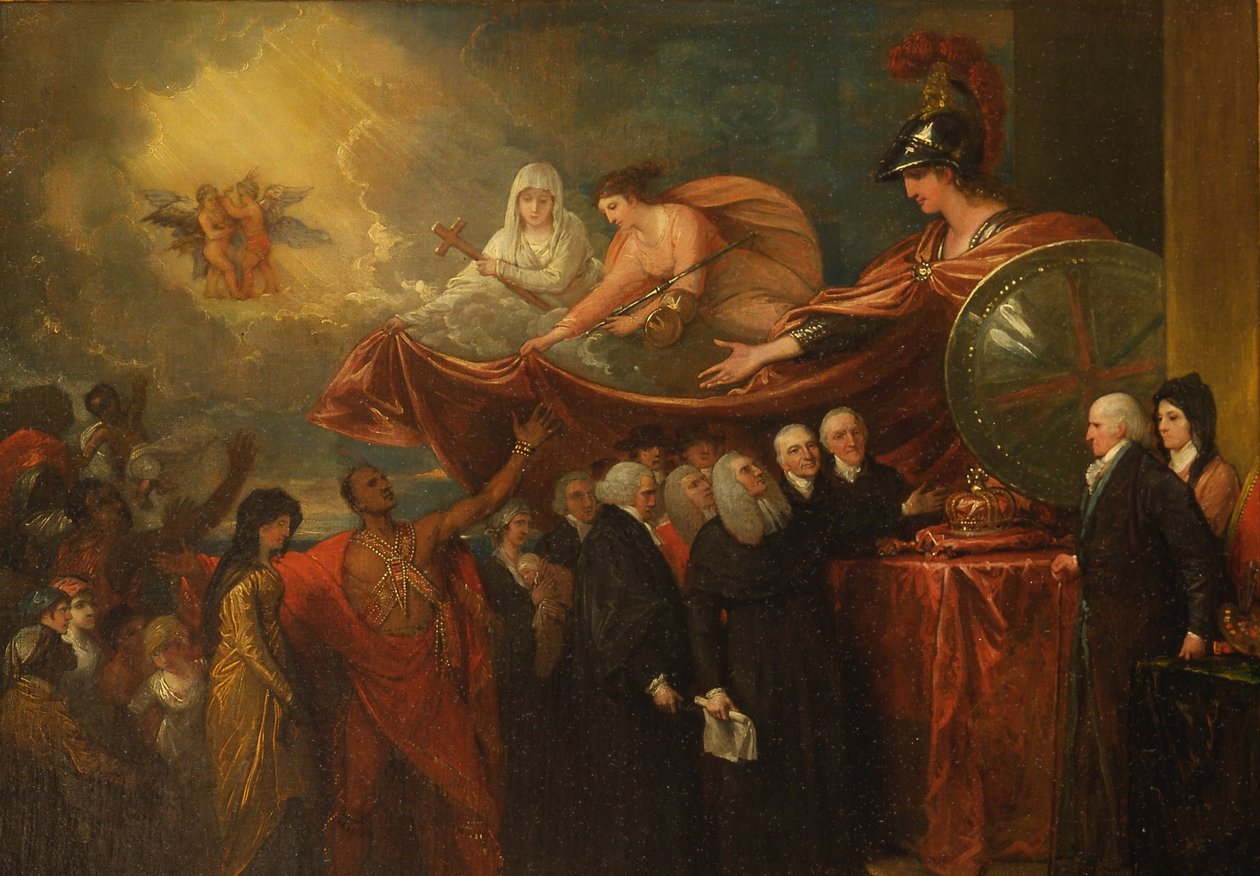John Eardley Wilmot door Benjamin West