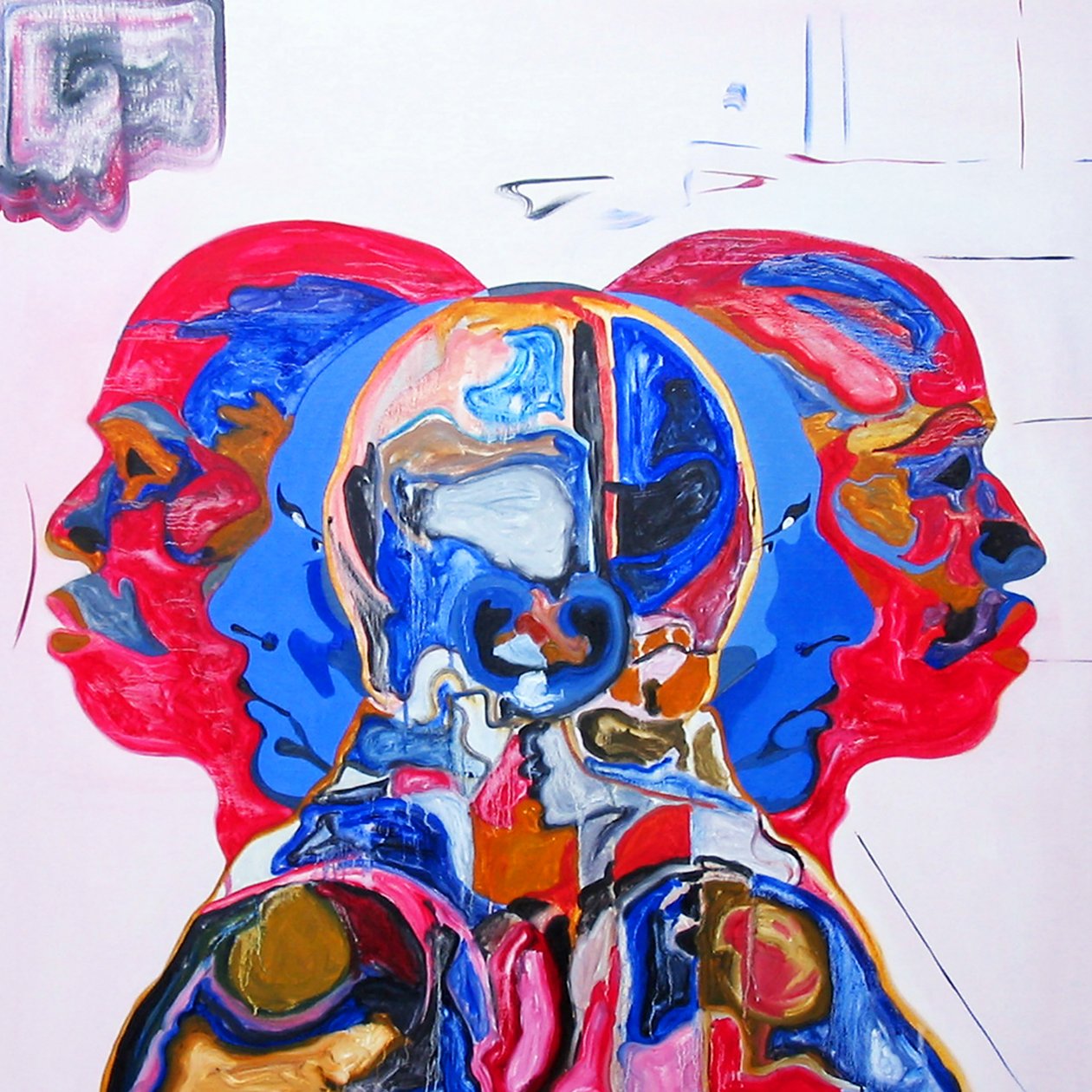 Robert M.  de jongens, 2005 (olieverf op doek) door Benoit Erwann Boucherot